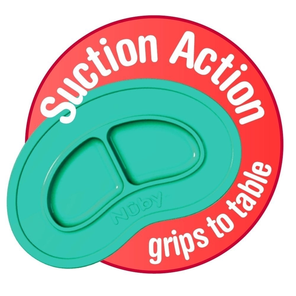 Sure Grip Miracle Mat 2-Section Plate | Blue