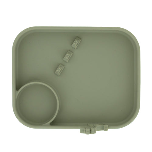 Animal Friends 6-Piece Dinnerware Set - Green Giraffe